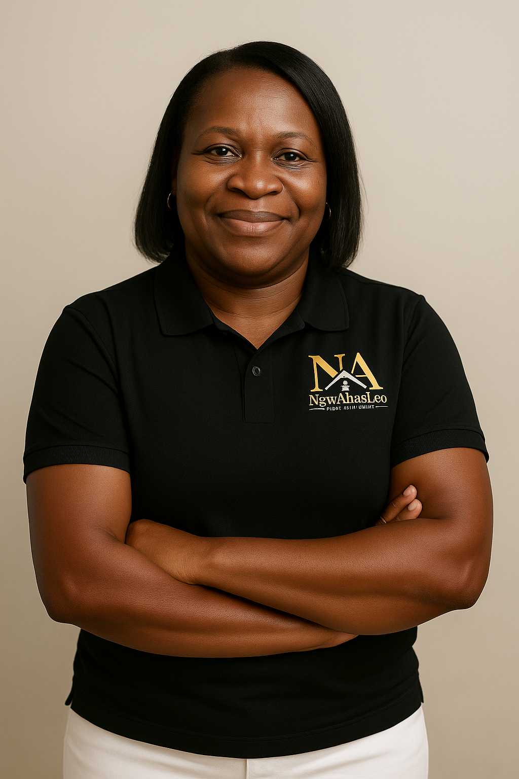 Pic with folded arms